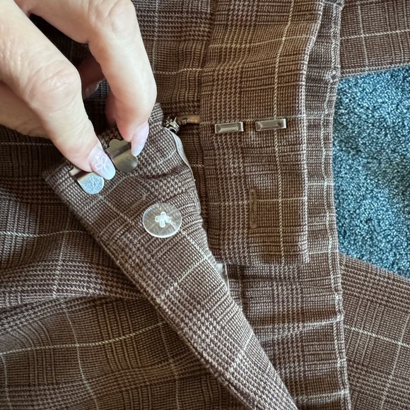 a new day Taupe Checkered Pants - Picture 4 of 8